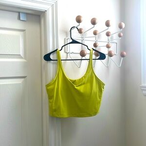 Lululemon - Classic Athletic Sports Bra Top - Yellow - 14